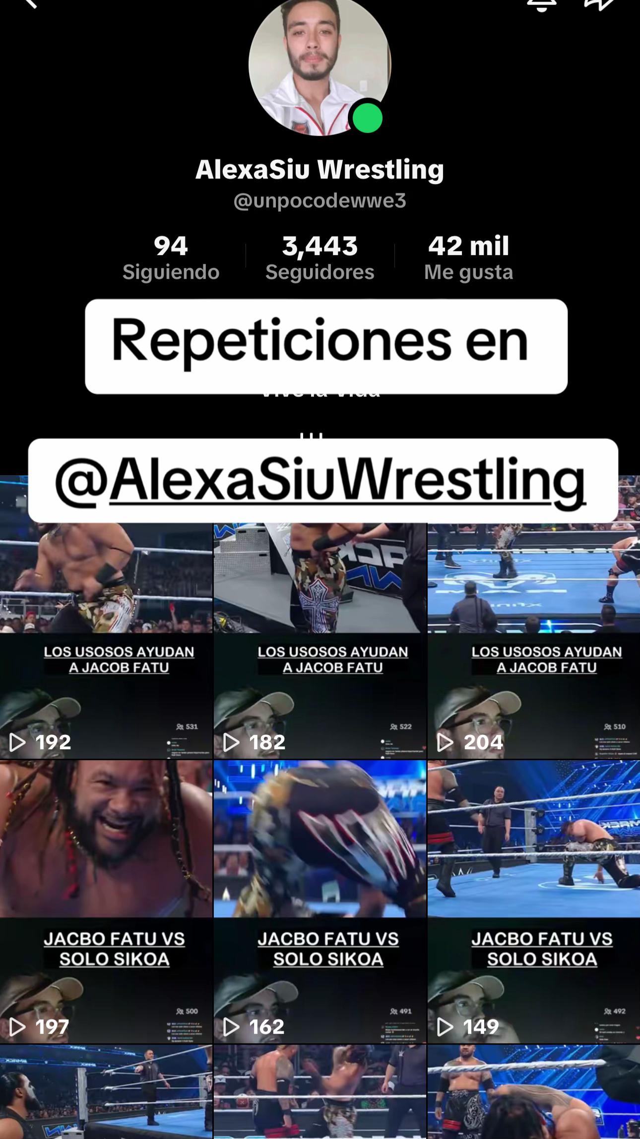 @AlexaSiu Wrestling