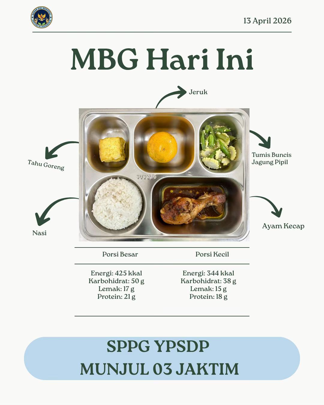 @SPPG MUNJUL 03 JAKARTA TIMUR