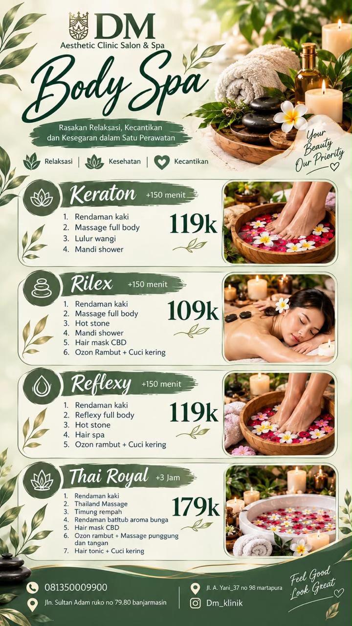@Dm Klinik Salon dan Spa