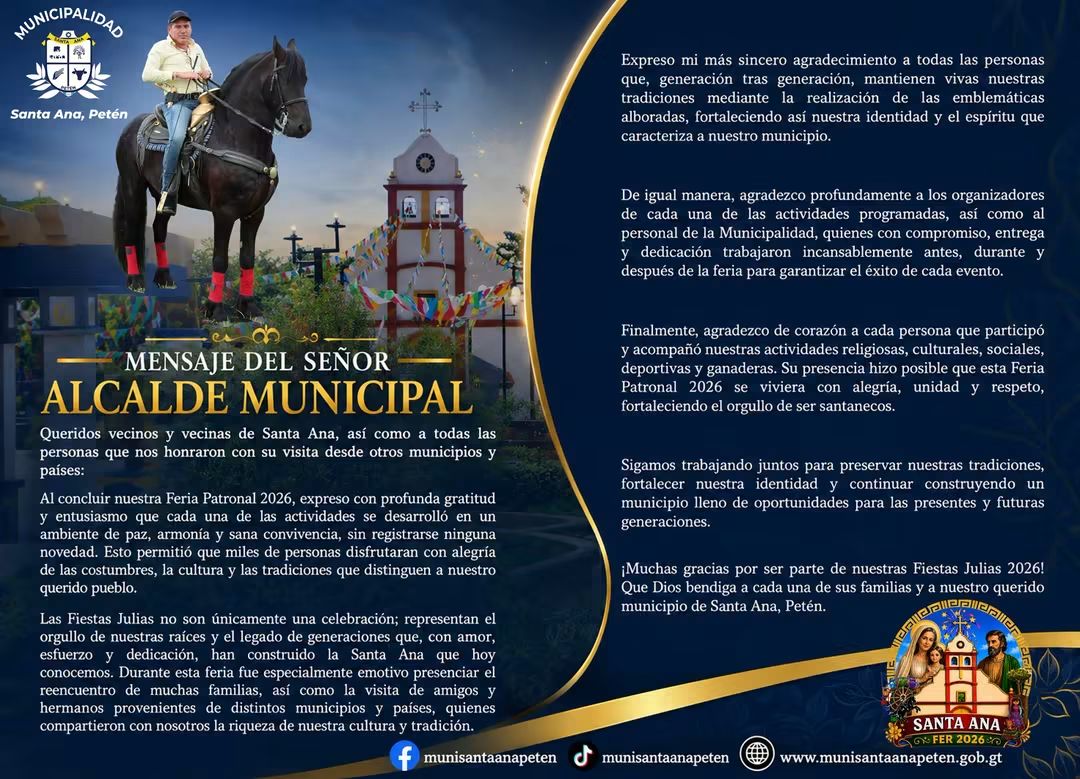 @Municipalidad Santa Ana, Petén