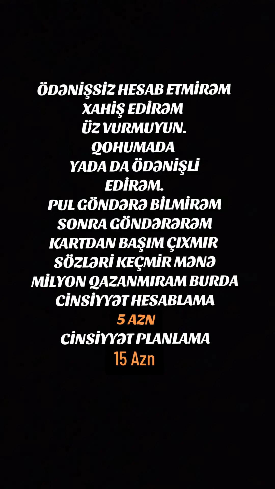 @cinsiyyət hesablama