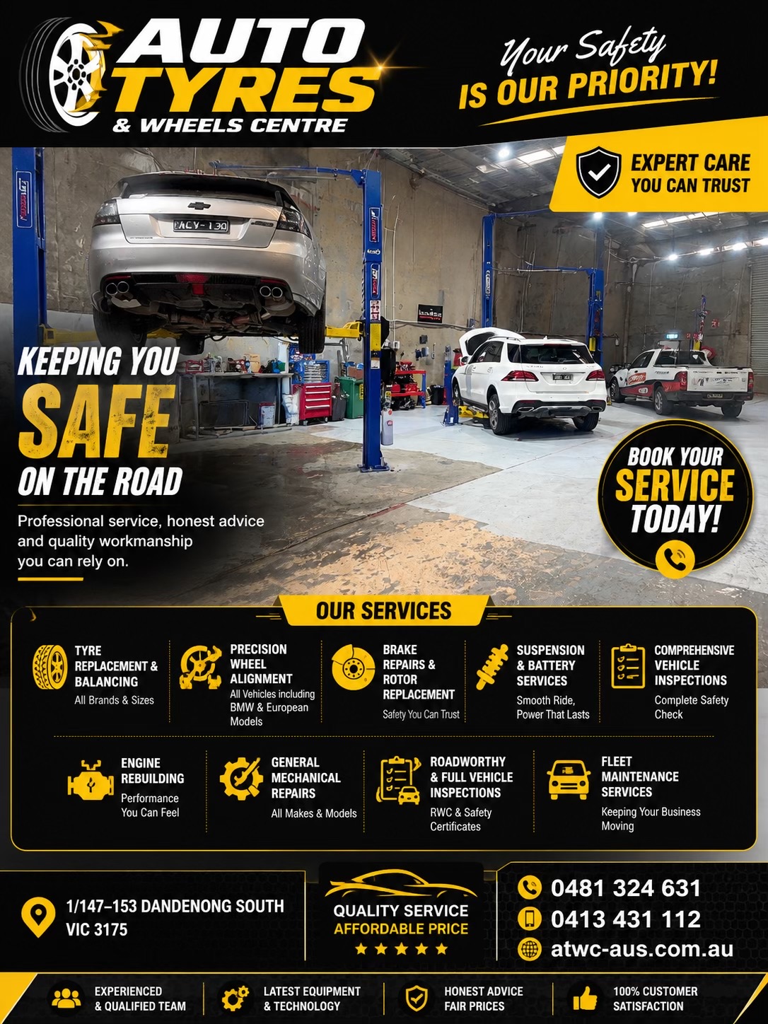 @Auto Tyres And Wheels Center