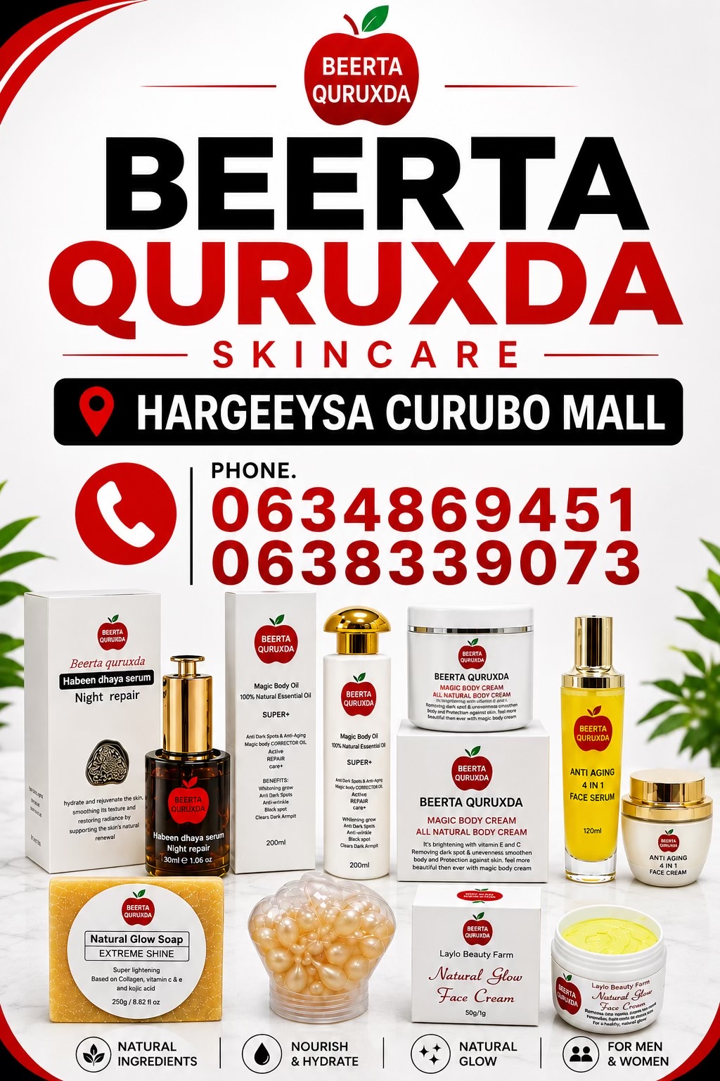 @🍎BEERTA QURUXDA SKINCARE 🍎
