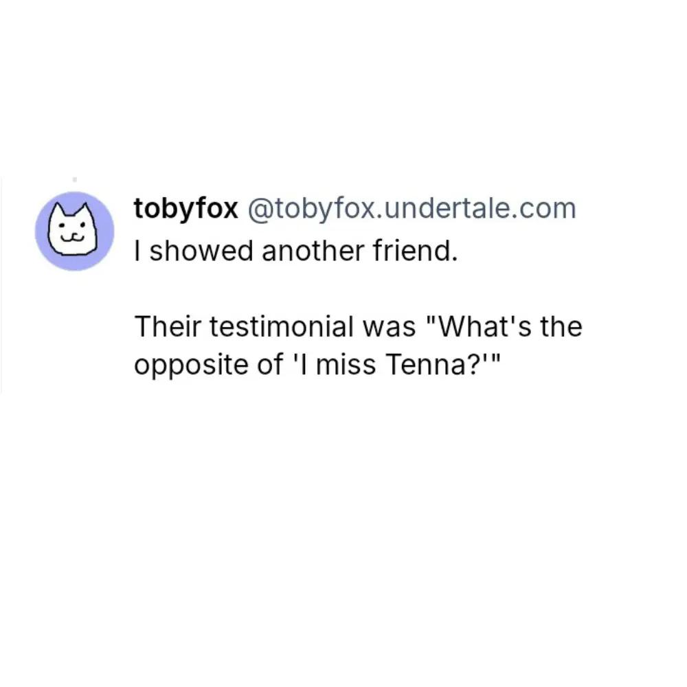 @Toby Fox