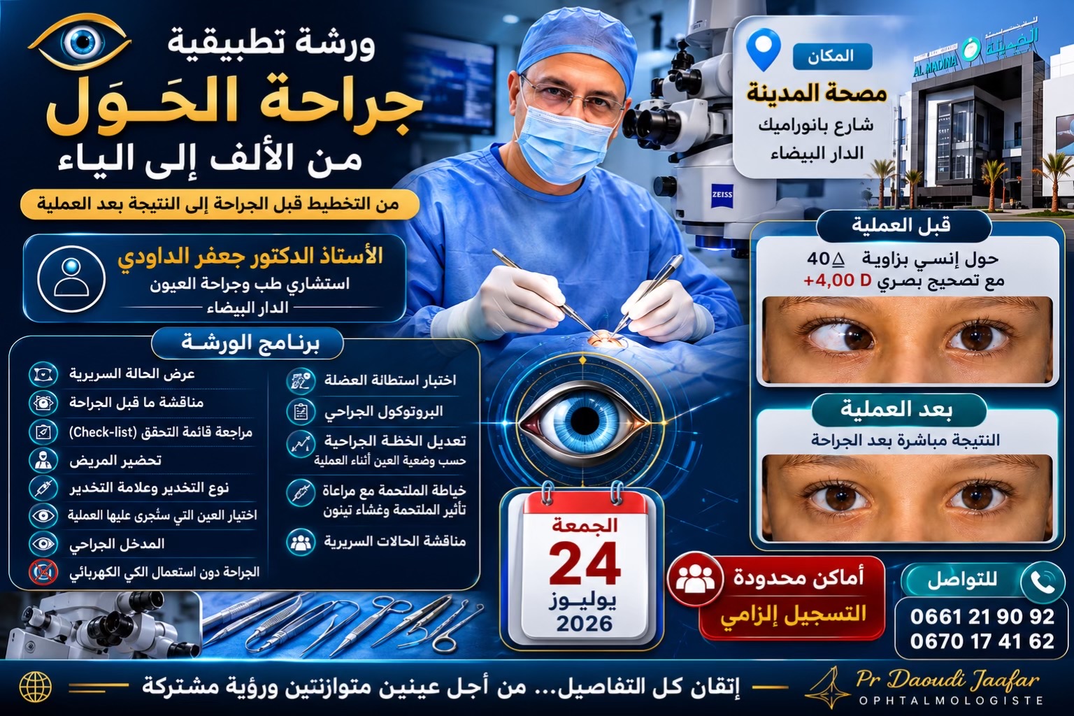 @Pr Daoudi jaafar-Ophtalmologue