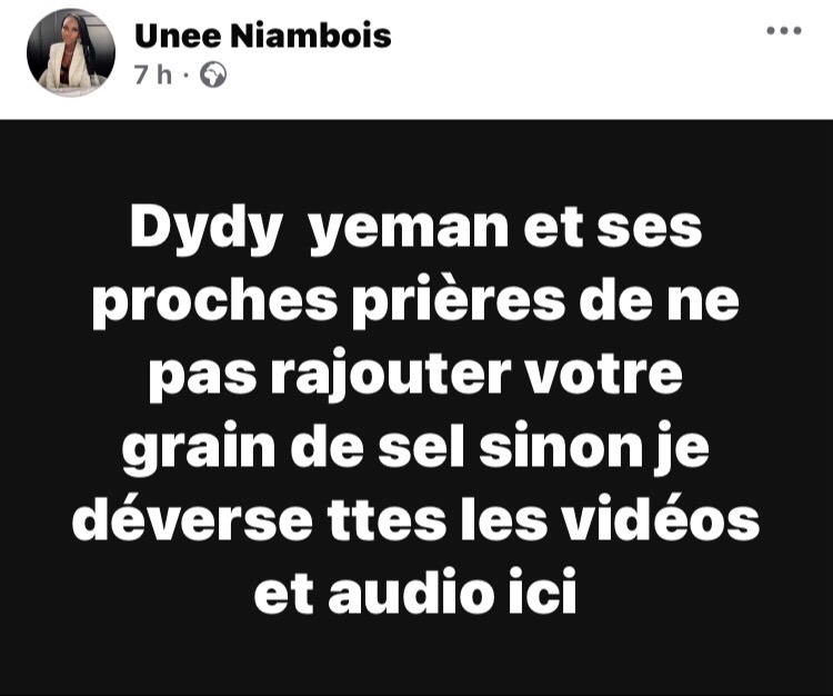 @Gbairai qui est doux l&agrave;