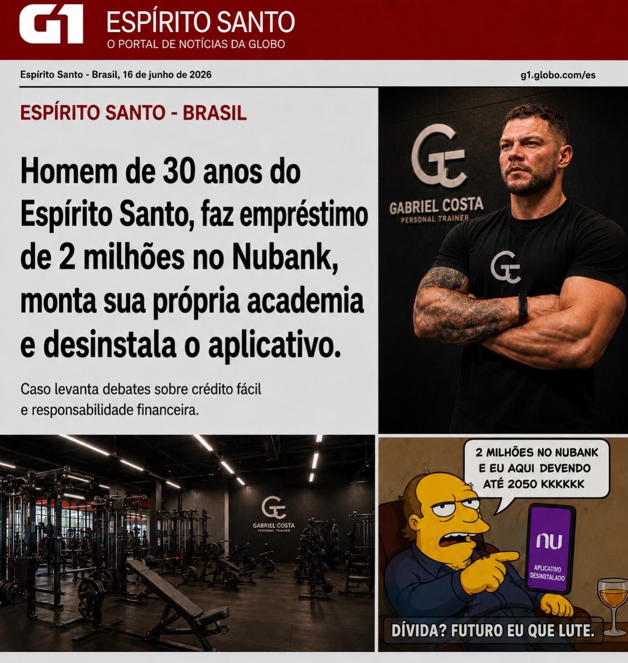 @Treinador Gabriel Costa