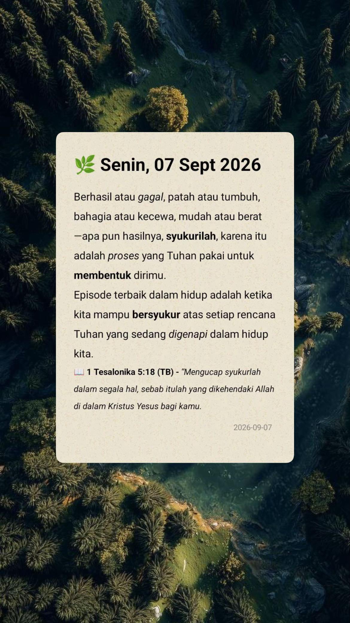 @MOTIVASI PERCAYA🕊️