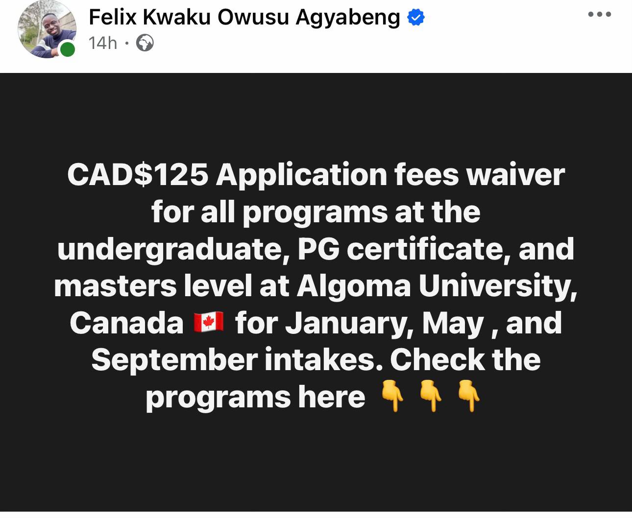 @Felix Agyabeng
