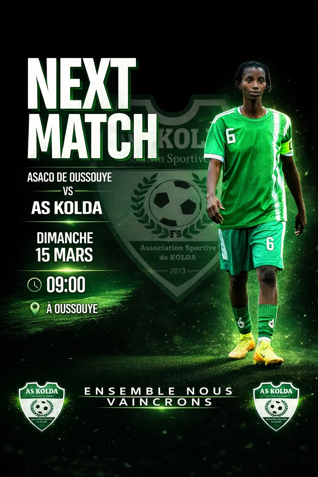 @AS Kolda féminine 💚🤍