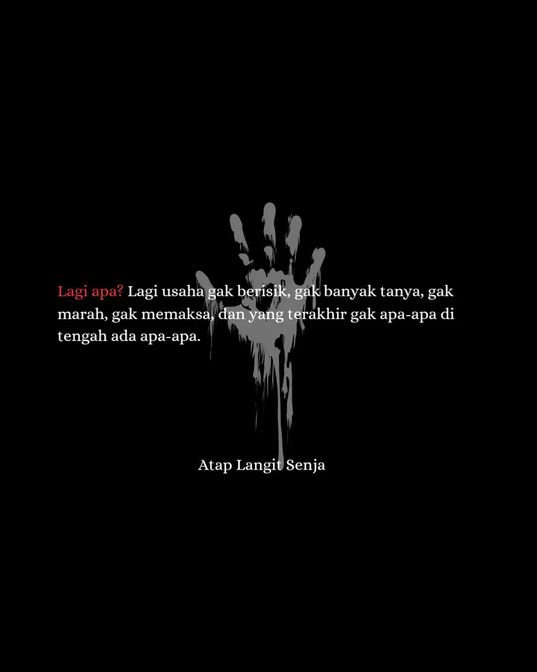 @Atap Langit Senja