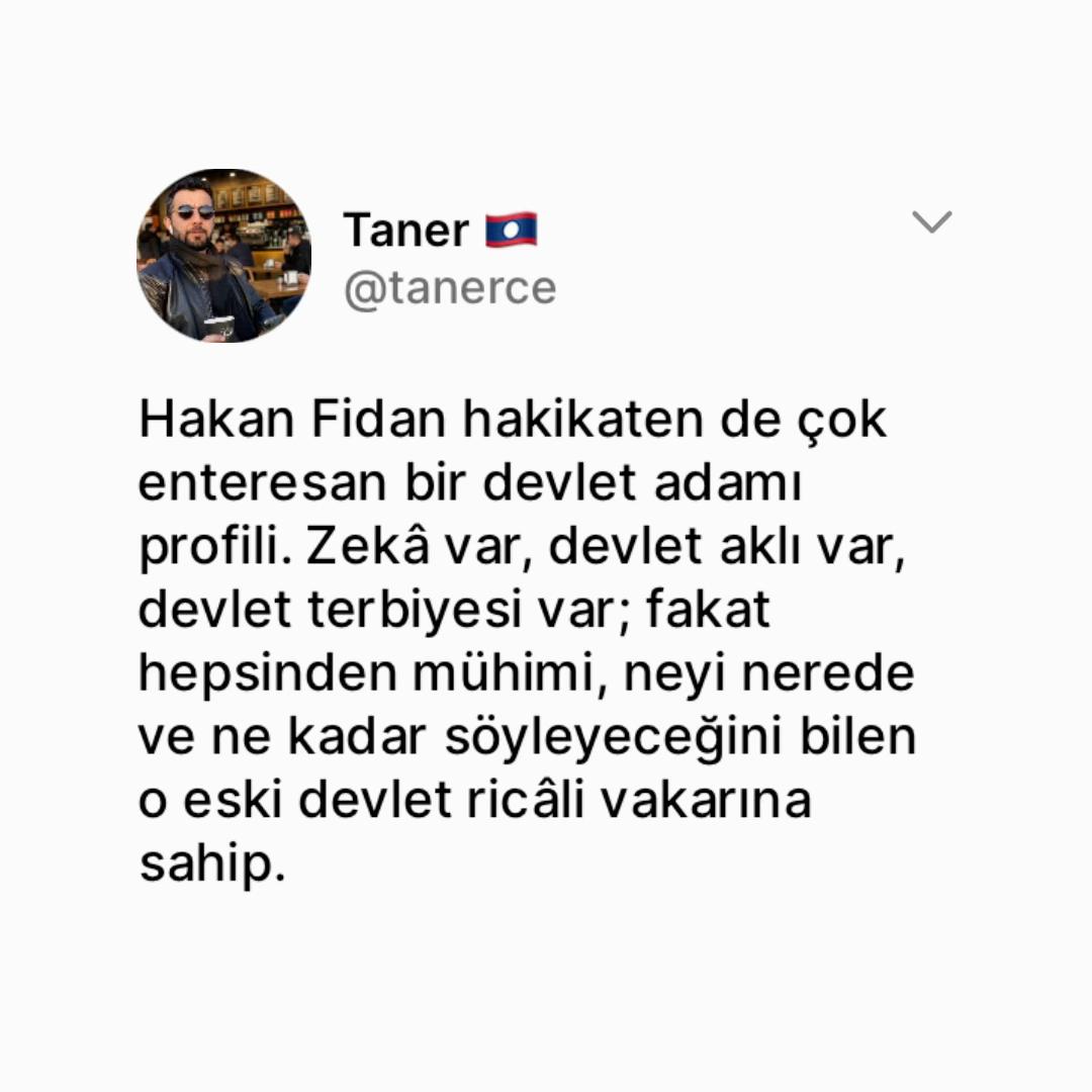 @Hakan Fidan