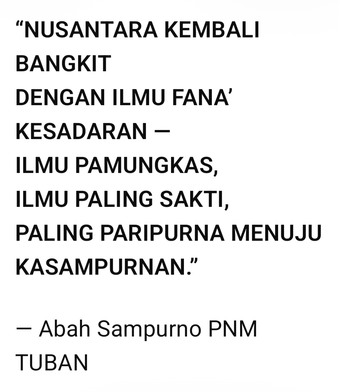 @PADEPOKAN NURMUHAMMAD TUBAN