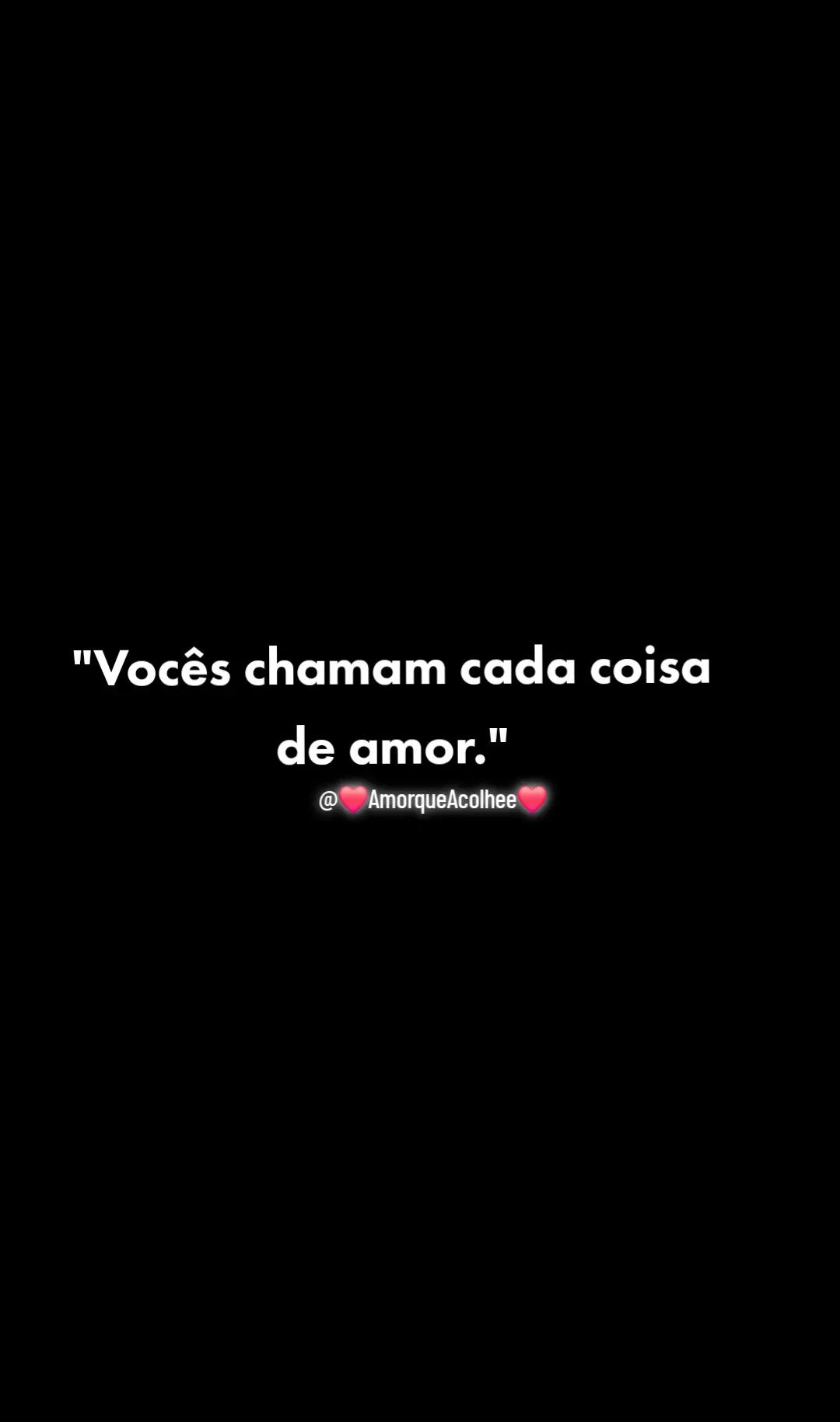 @❤️Amor que Acolhee❤️