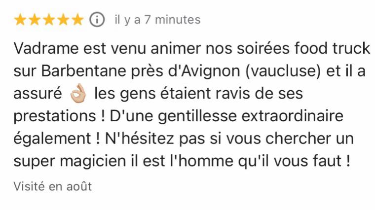 @Vadrame magicien mentaliste