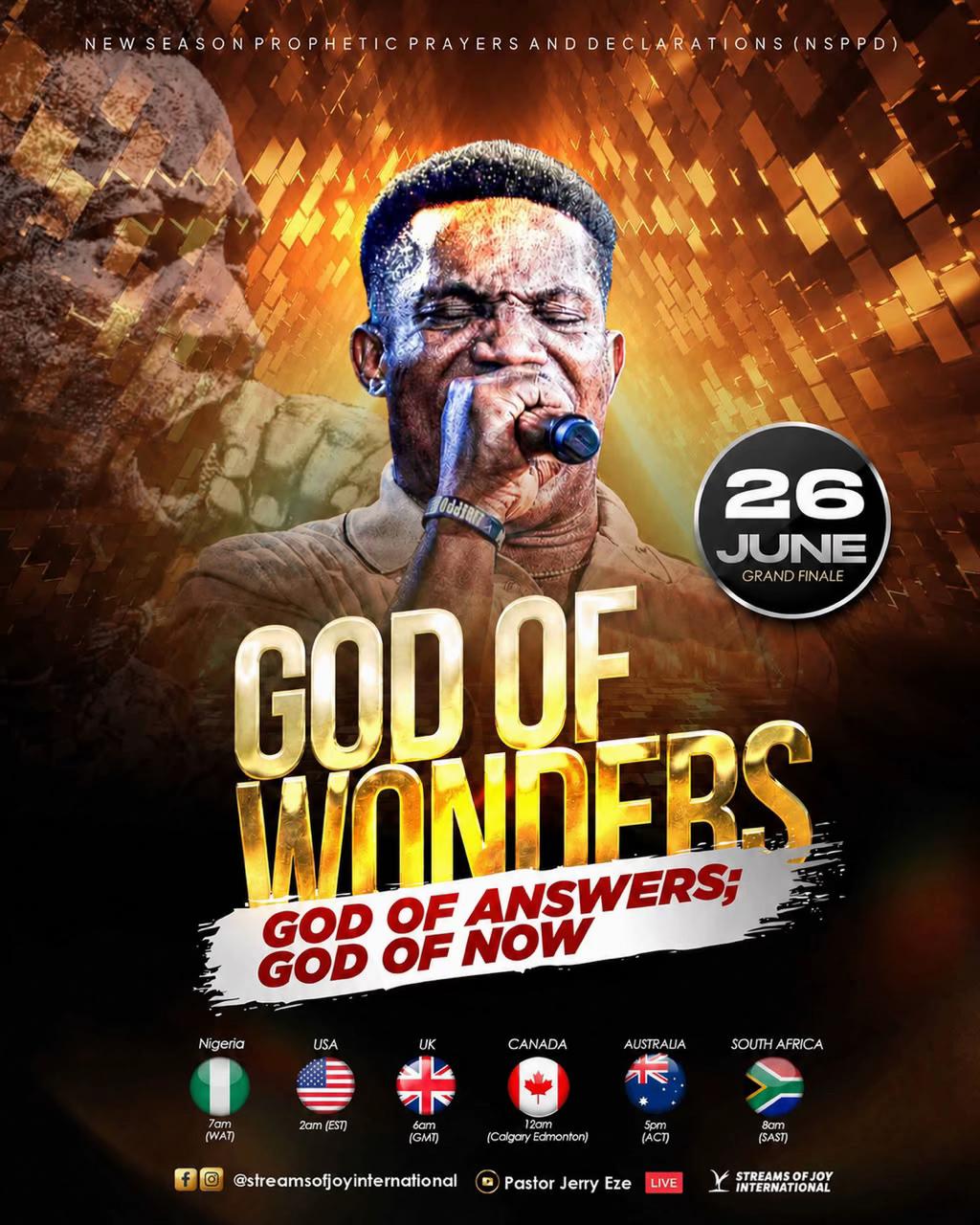 @Pastor Jerry Eze