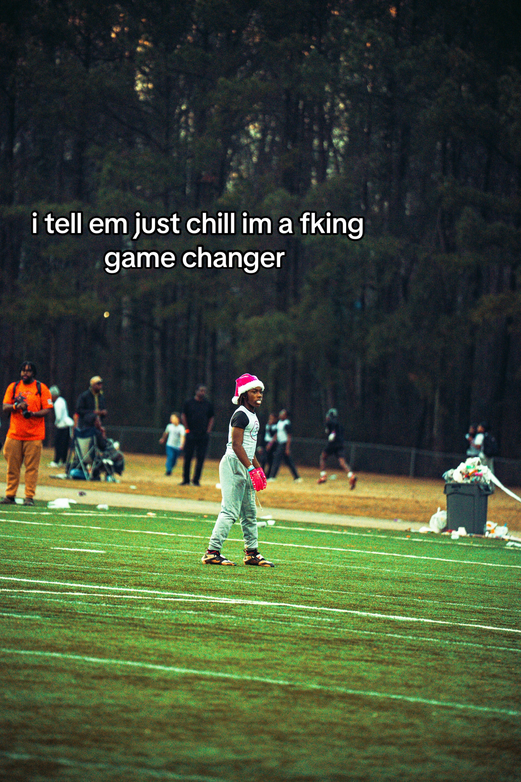 @I took yo hoe