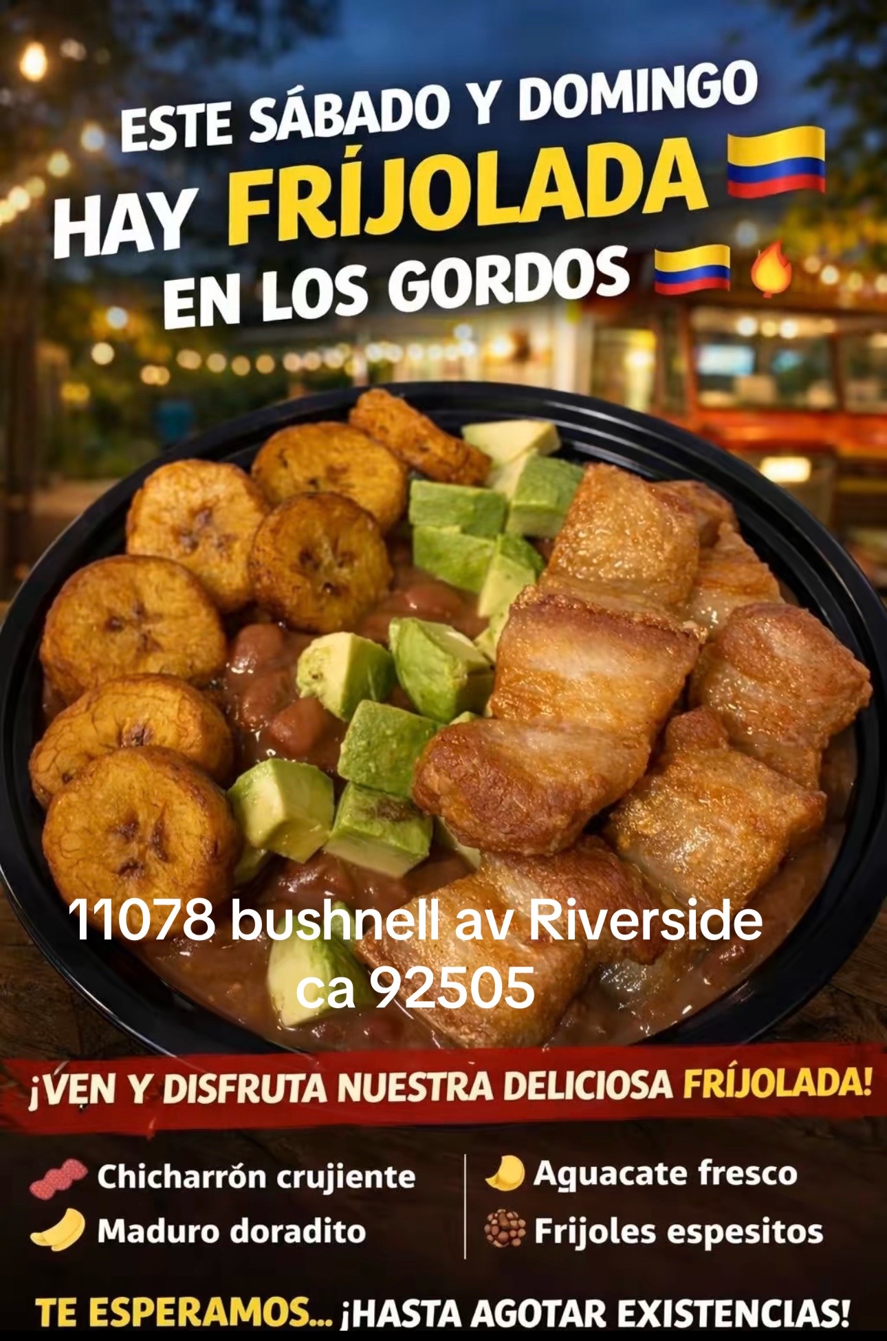 @los gordos comida colombiana