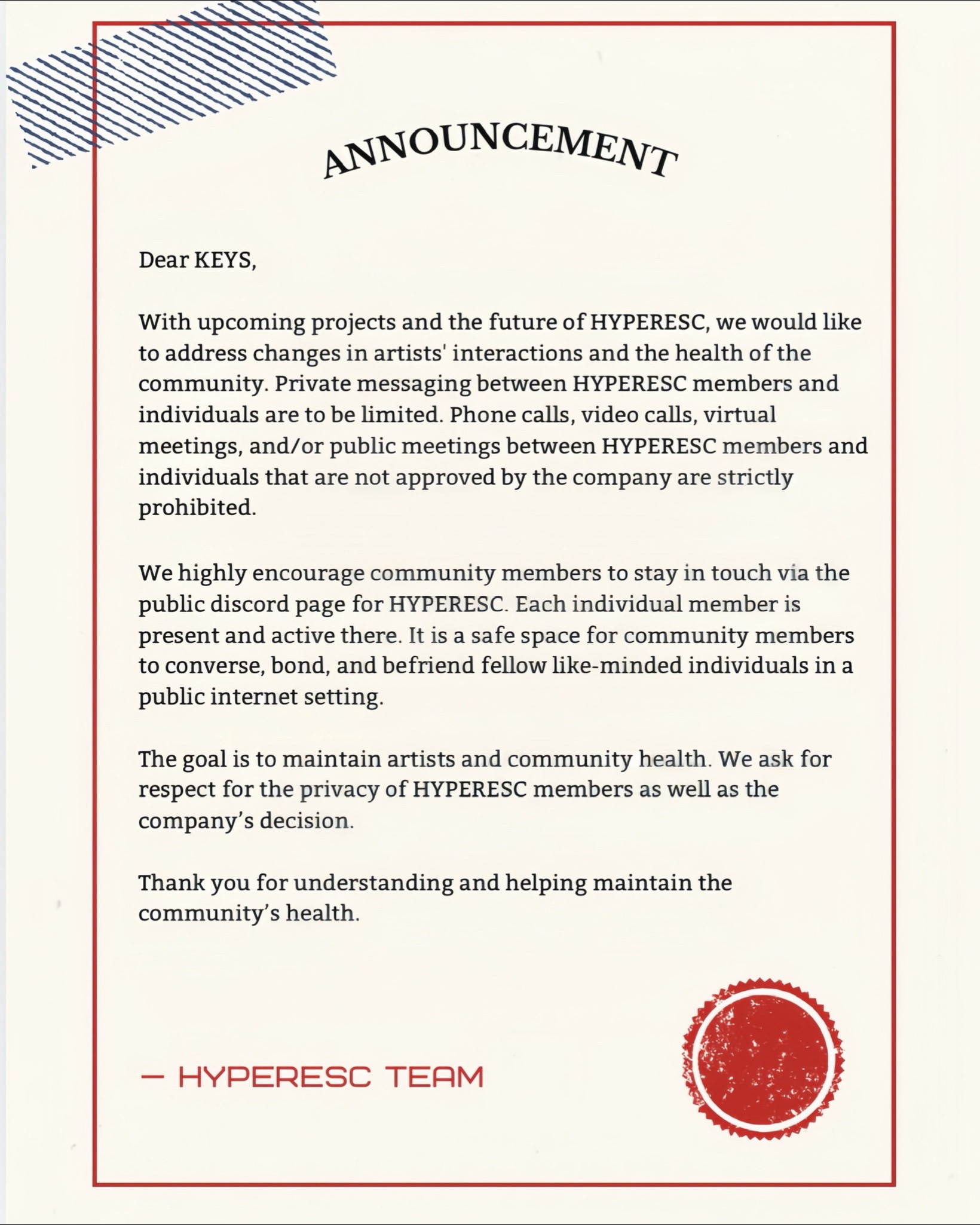 @HYPERESC