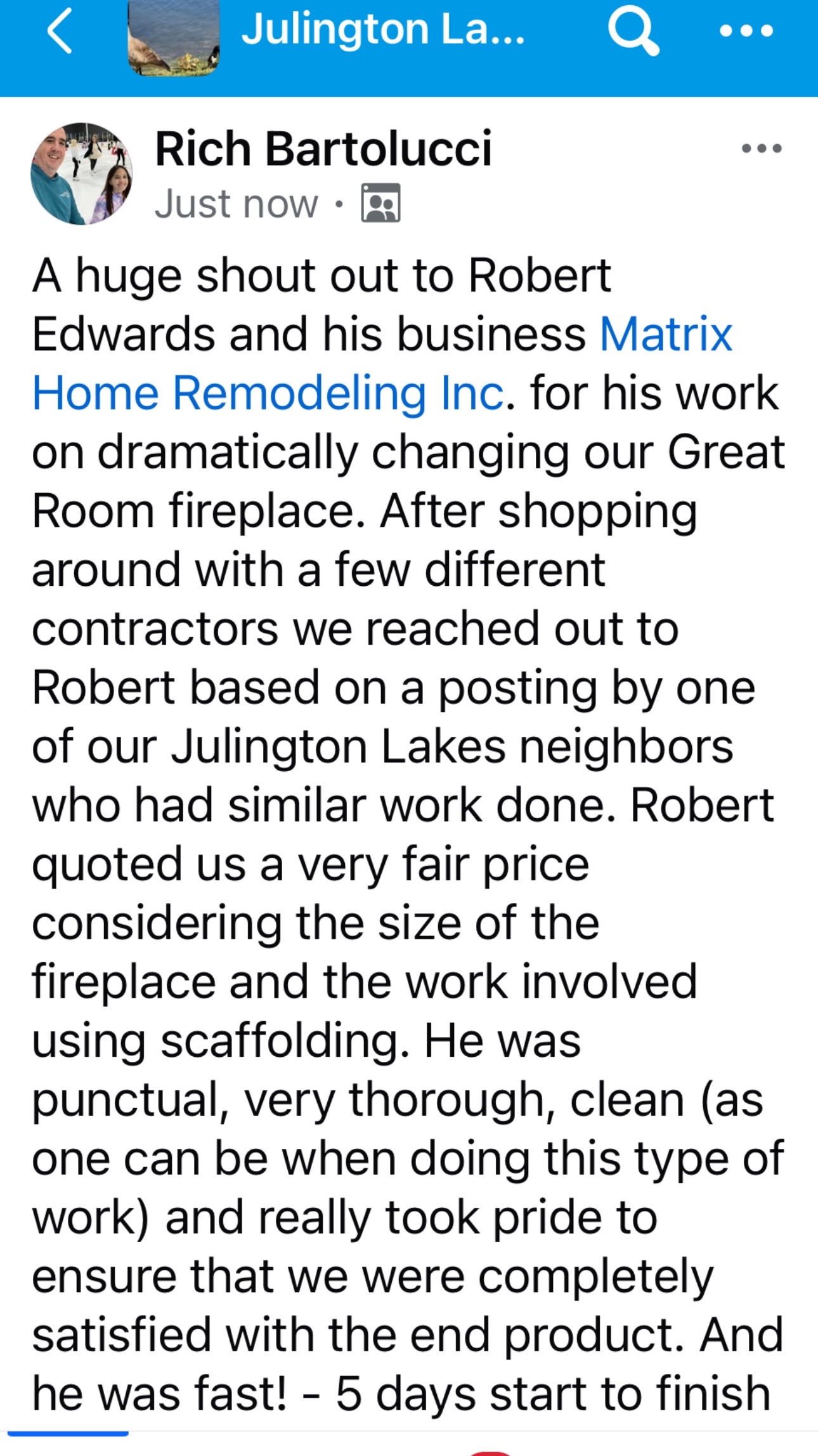 @Matrix Home Remodeling