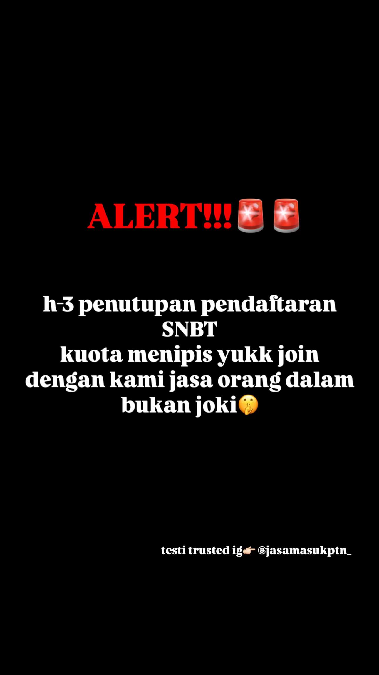 @Jasa Masuk PTN & PTS