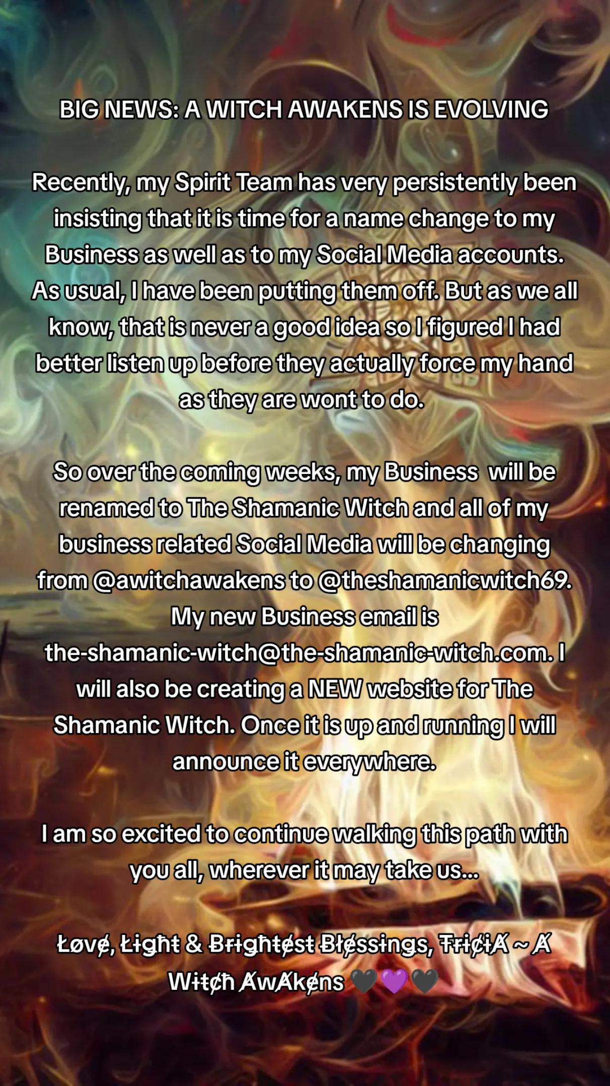@The Shamanic Witch
