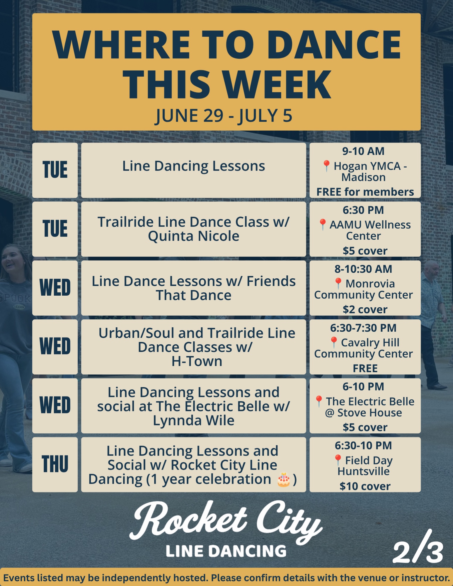 @Rocket City Line Dancing