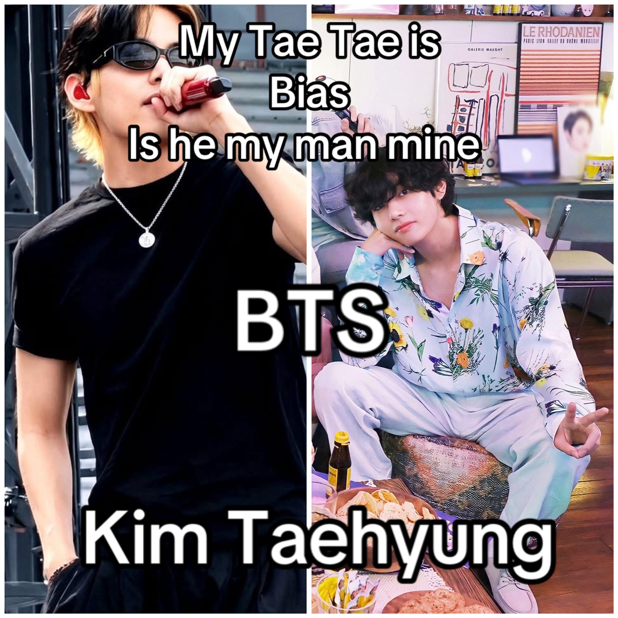 @Kim Taehyung mine man 💜💜