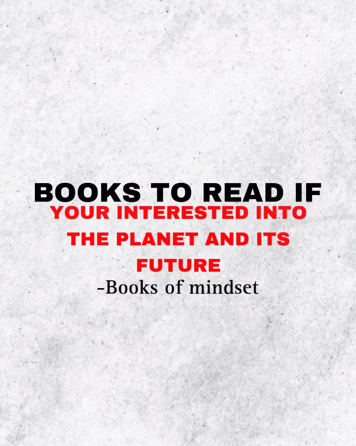 @Books of mindset