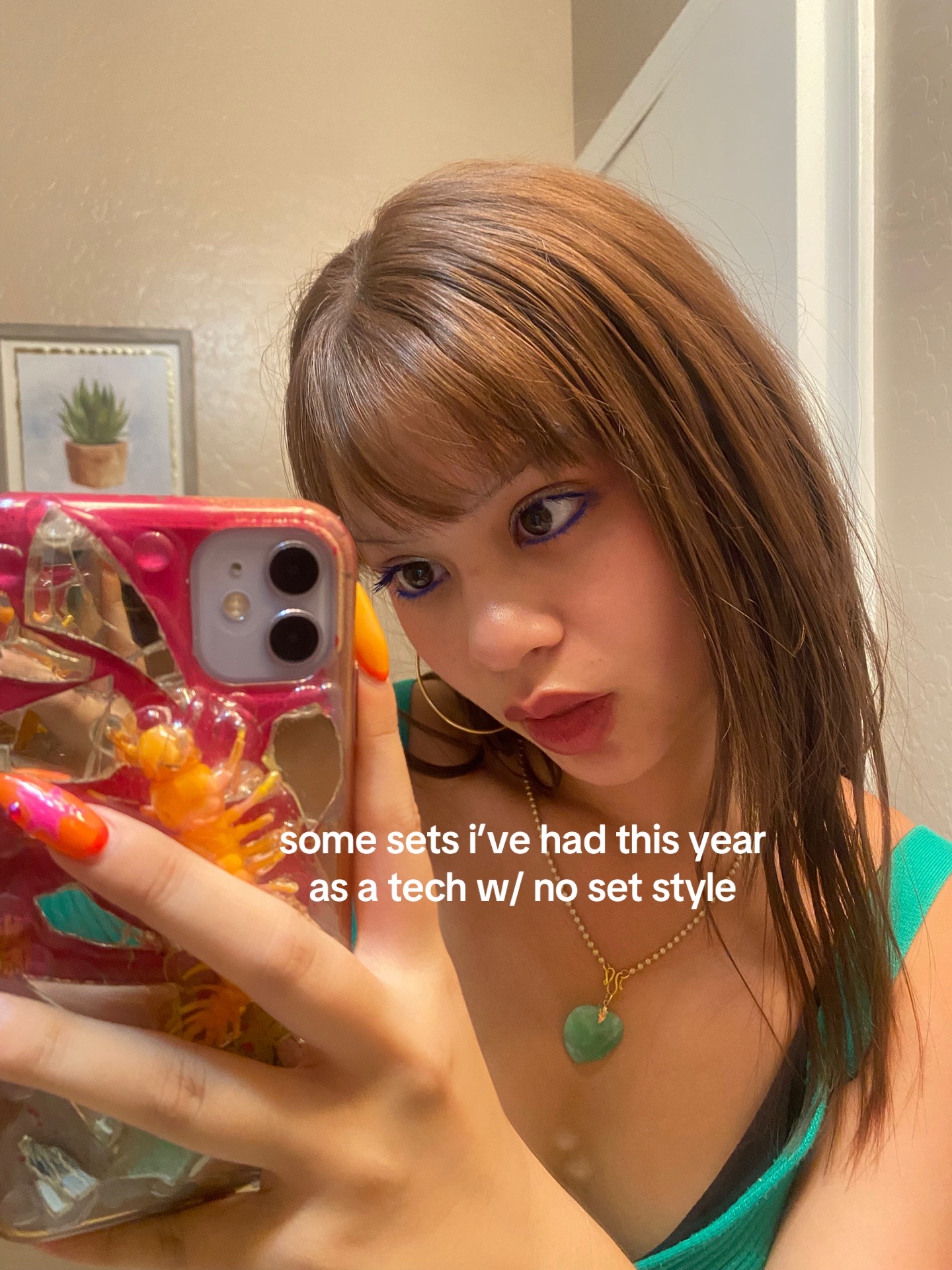 @evanika is a nail tech