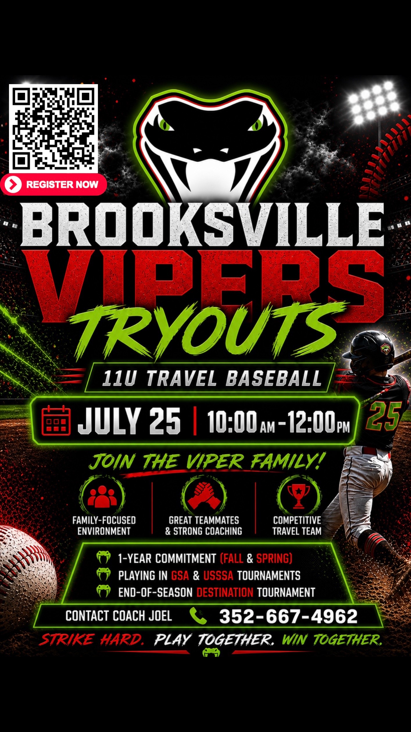 @Brooksville Vipers Baseball
