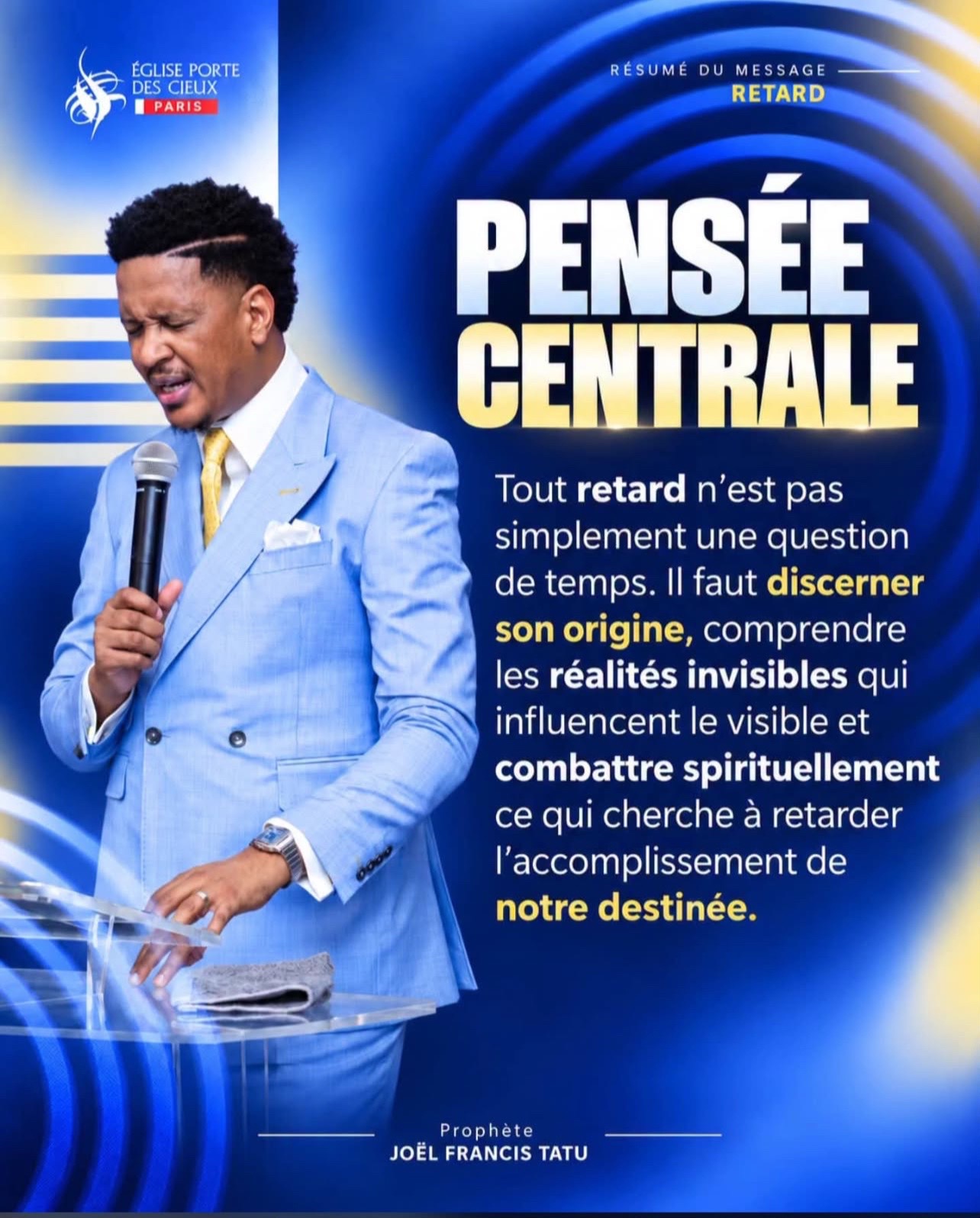 @Prophète Joël Francis Tatu