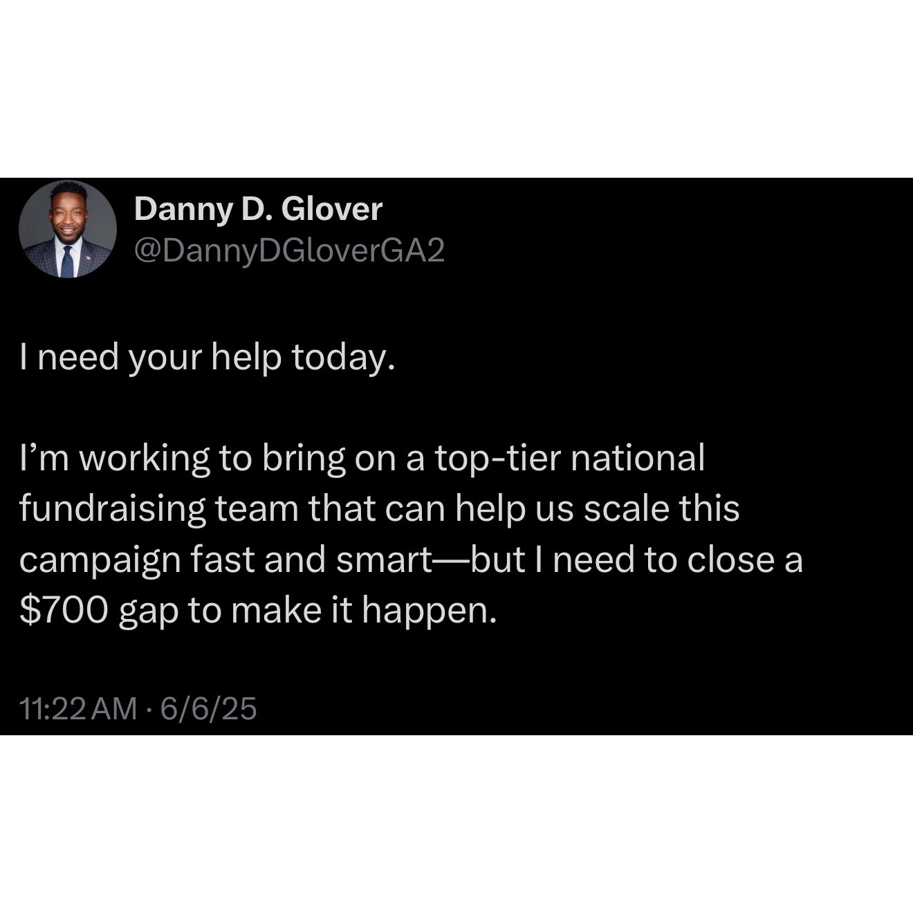 @Danny Glover For The People