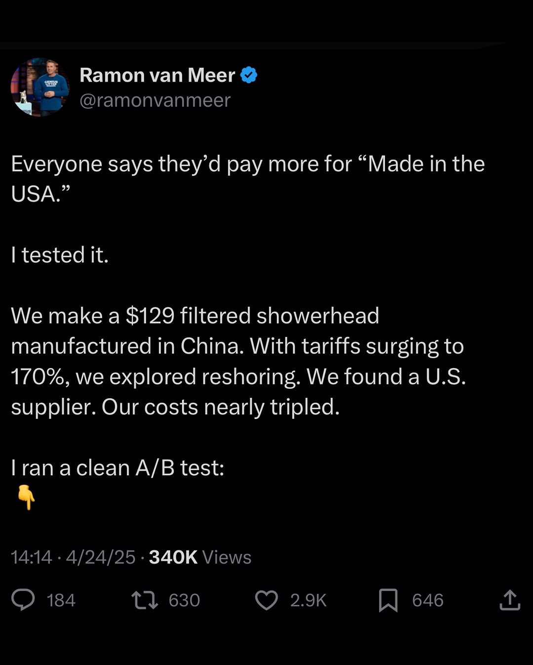 @we have the data