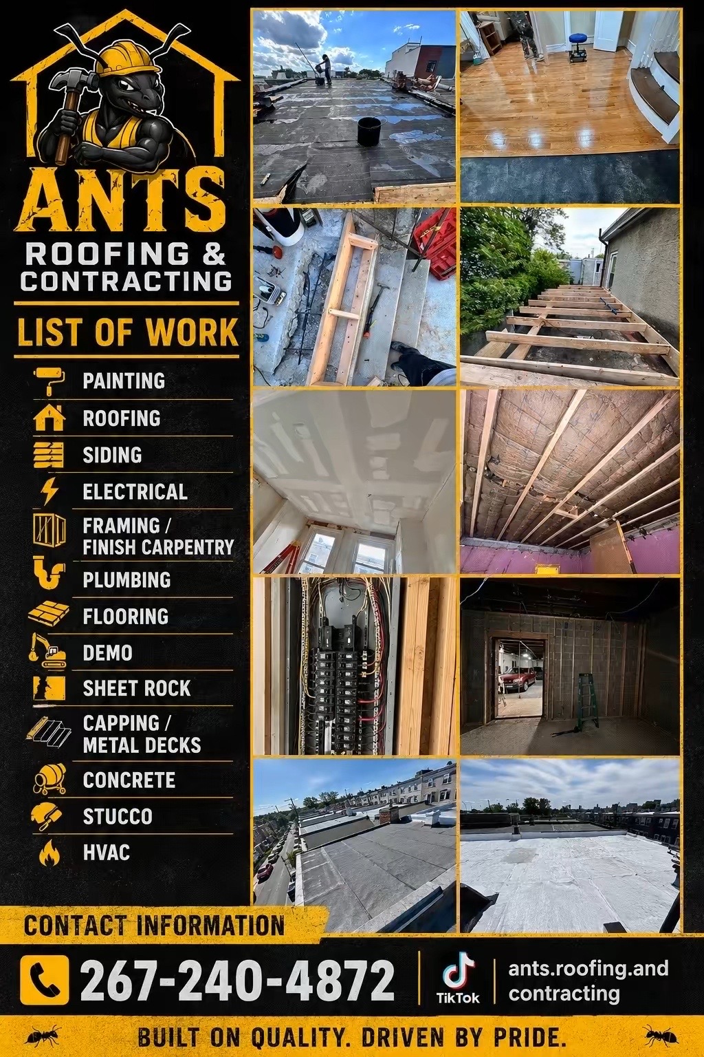 @Ant&rsquo;s roofing and contracting