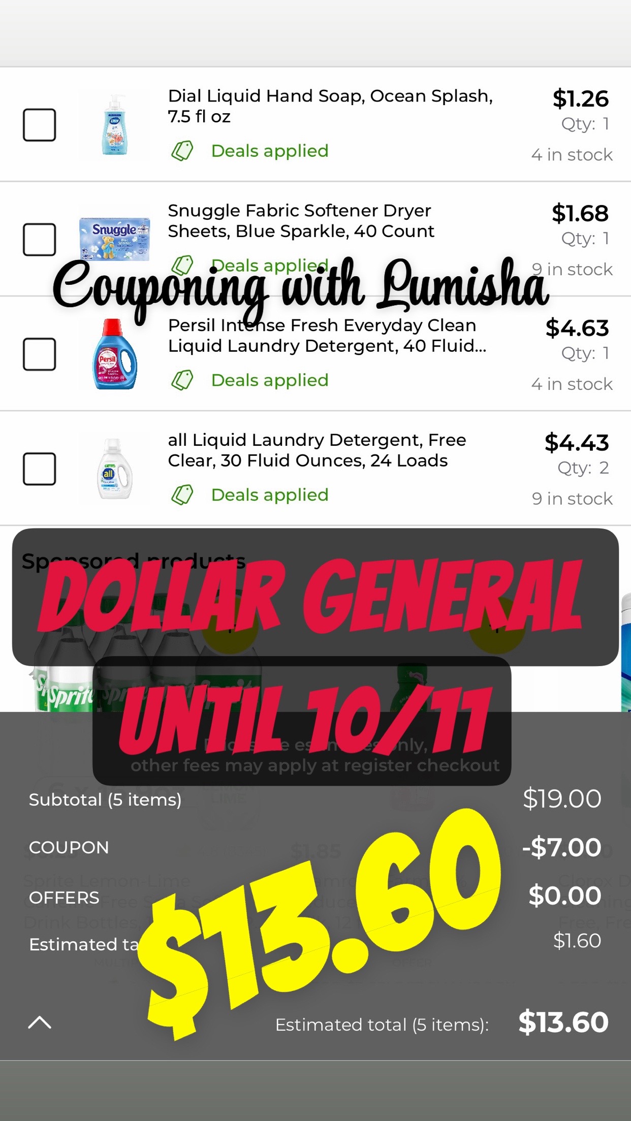 @Couponing with Lumisha