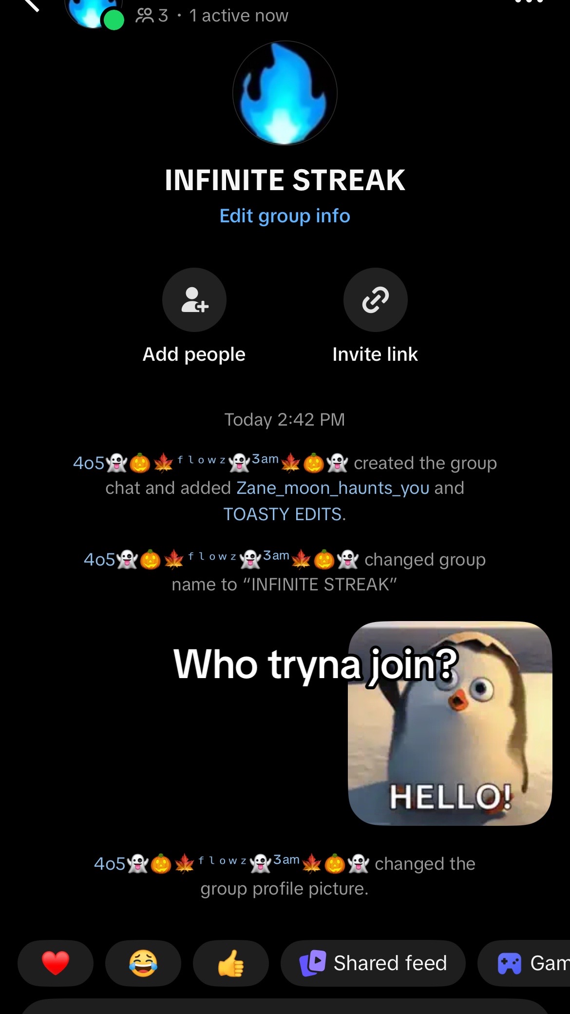 @4o5👻🍁ᶠˡᵒʷᶻ&sup3;ᵃᵐ🍁👻･ ͜ʖ
