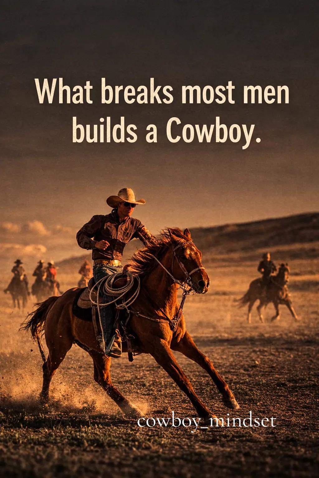 @Cowboy Mindset