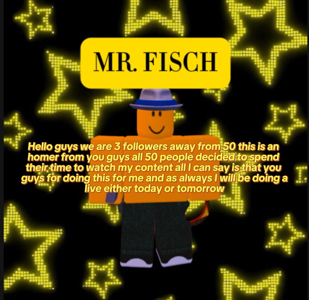 @Mr. Fisch