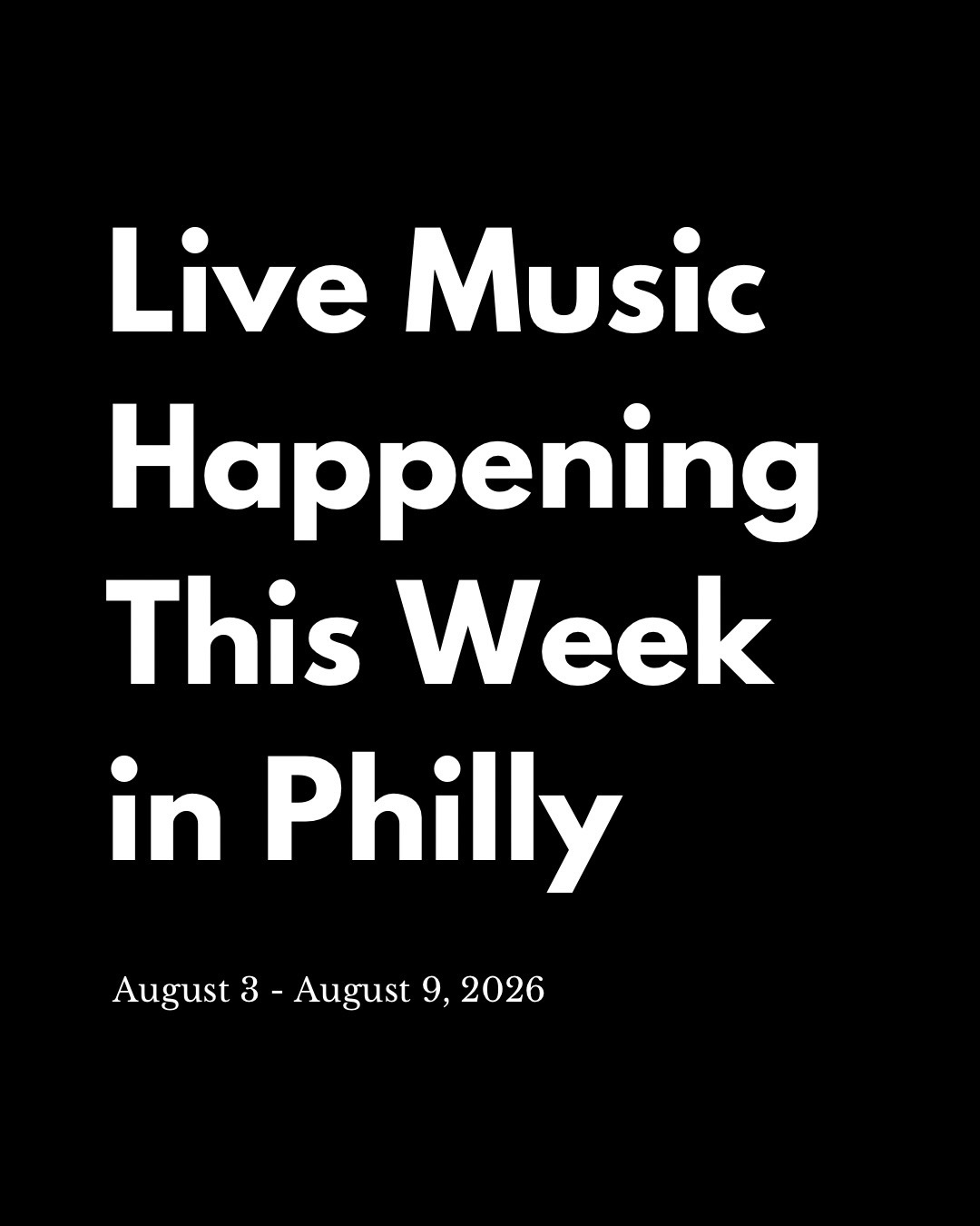@songsforthesoulphilly