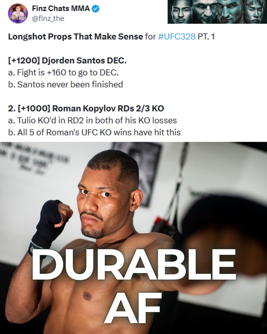 @Finz Chats MMA