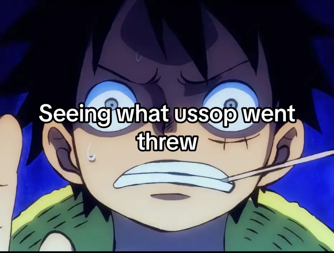 @Luffy is him