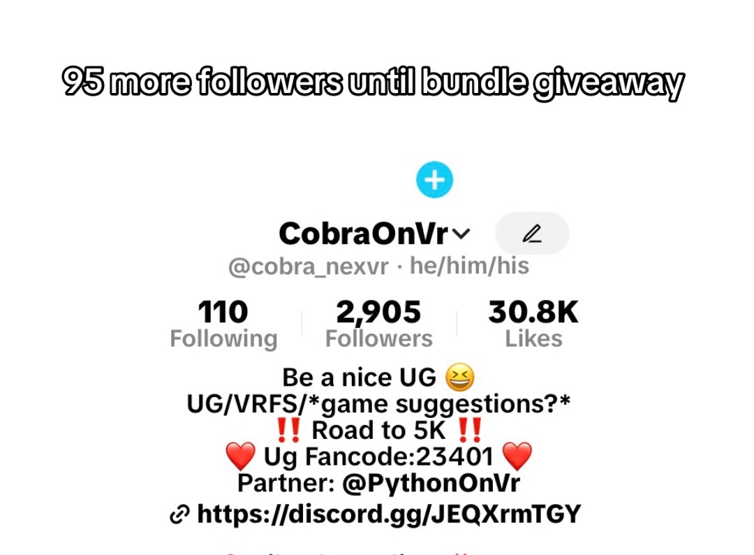 @CobraOnVr