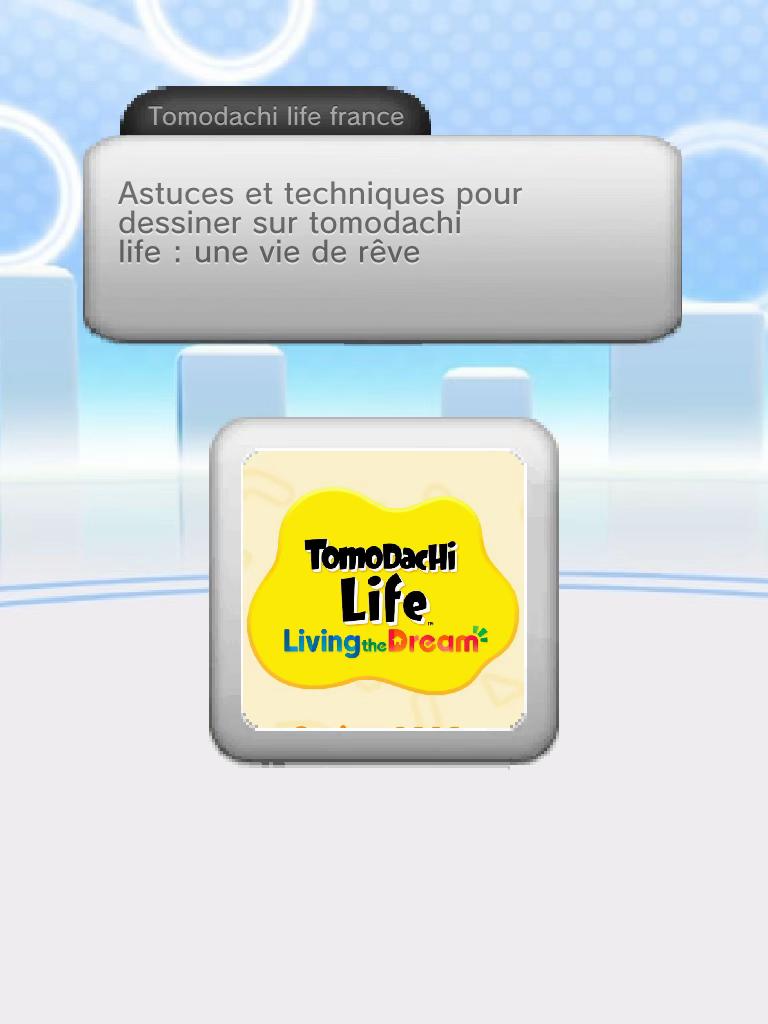 @Tomodachi life france