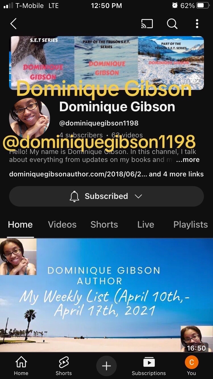 @Dominique Gibson Author