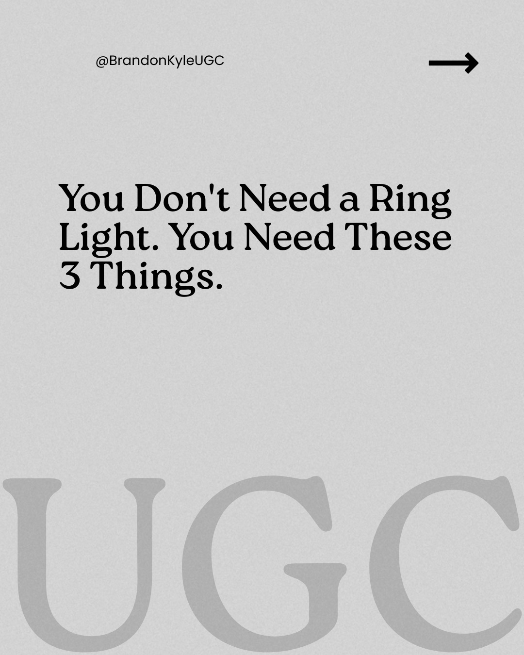 @Brandon - UGC Content Creator