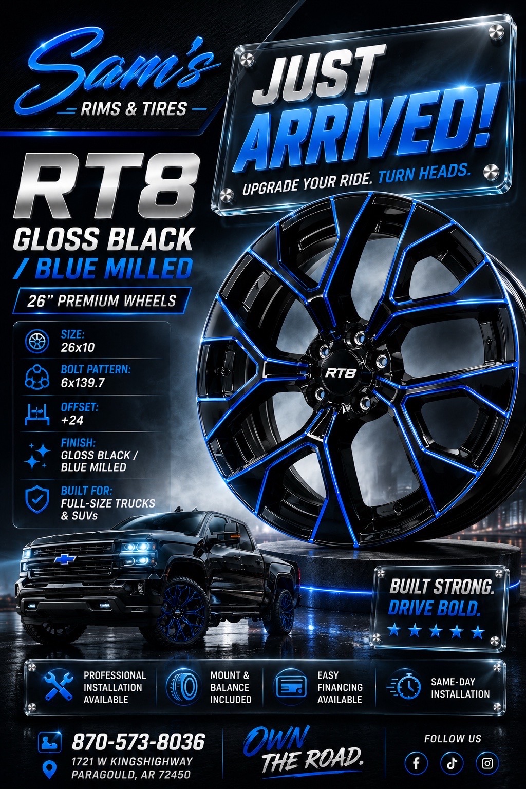 @Sam’s rims & tires