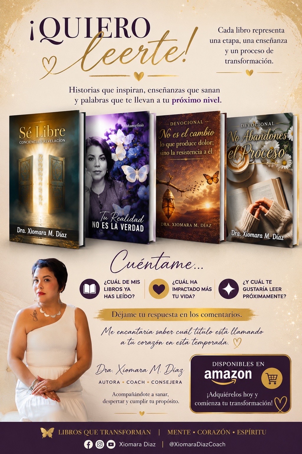 @XiomaraDiaz/Coach/Mentor/Autor