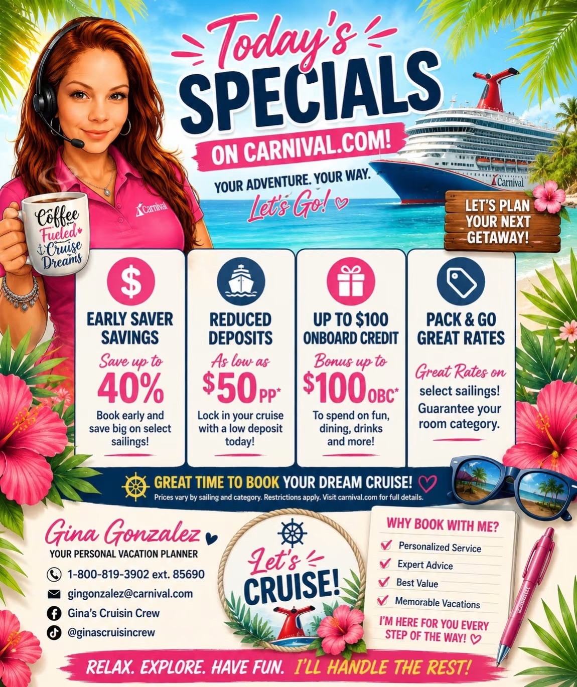@🛳️ Gina’s Cruisin Crew 🛳️