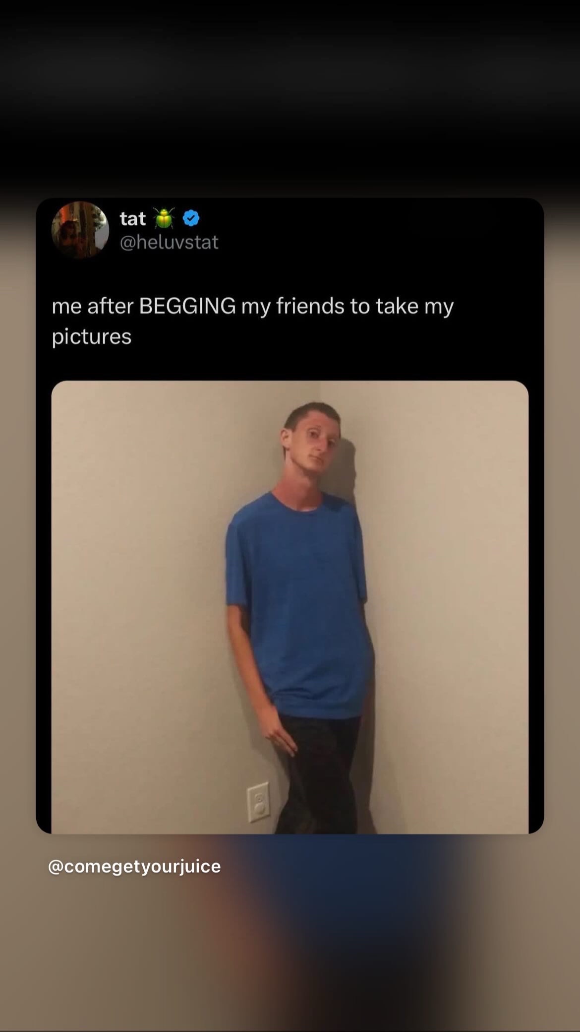 @No one